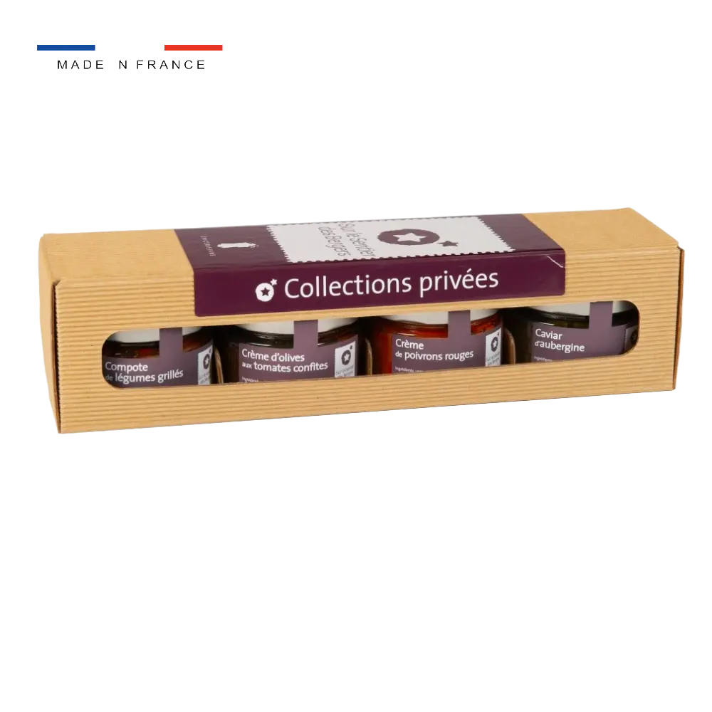 Le coffret 4 pots "L'ensoleillé"